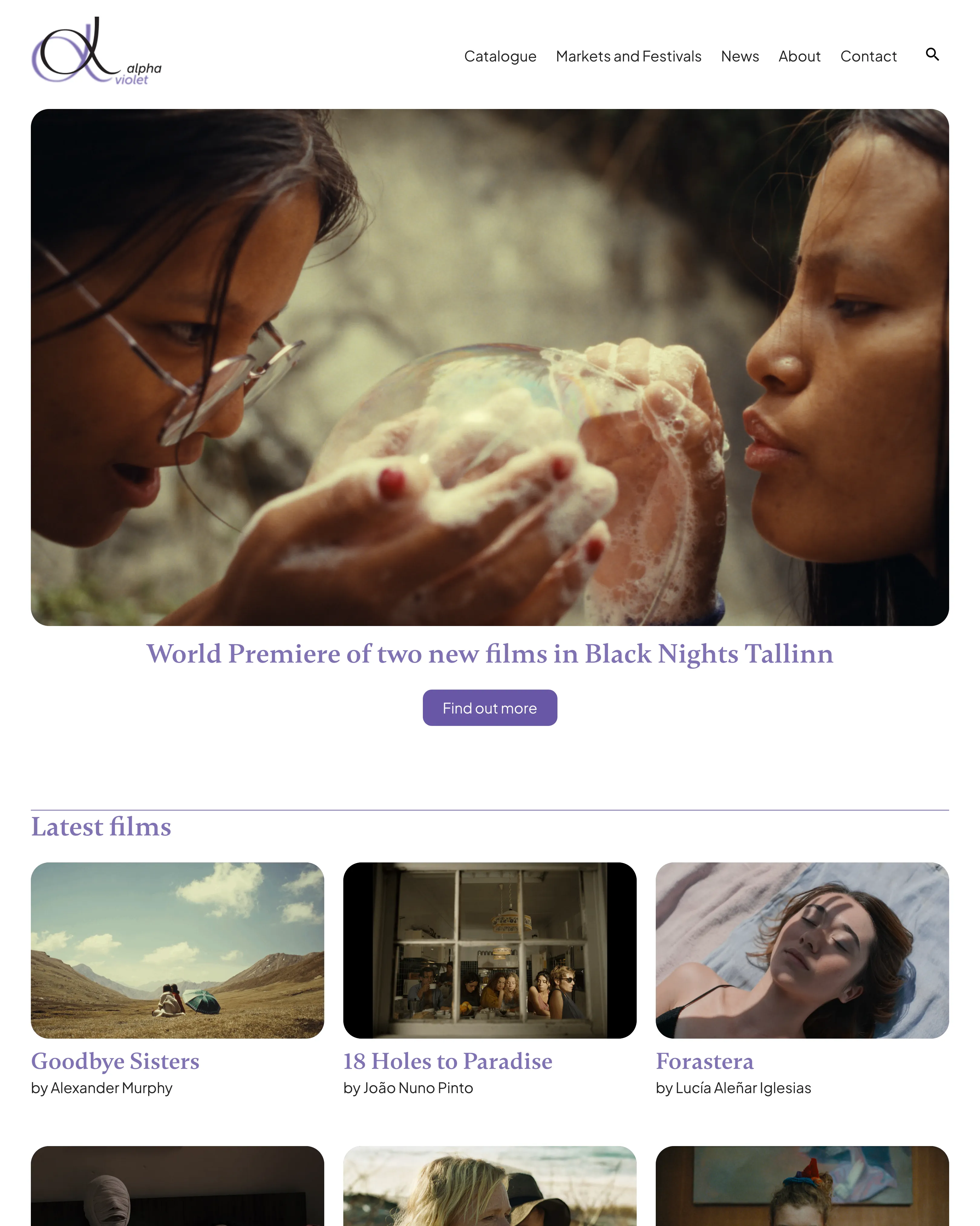 Alpha Violet Gennaro Cestrone homepage